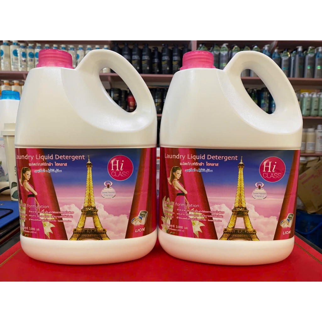 Nước giặt Hiclass can Thái Lan 3500ml