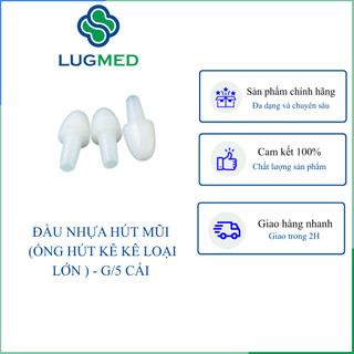 Đầu nhựa hút mũi (ống hút kê kê loại LỚN ) - G/5 cái