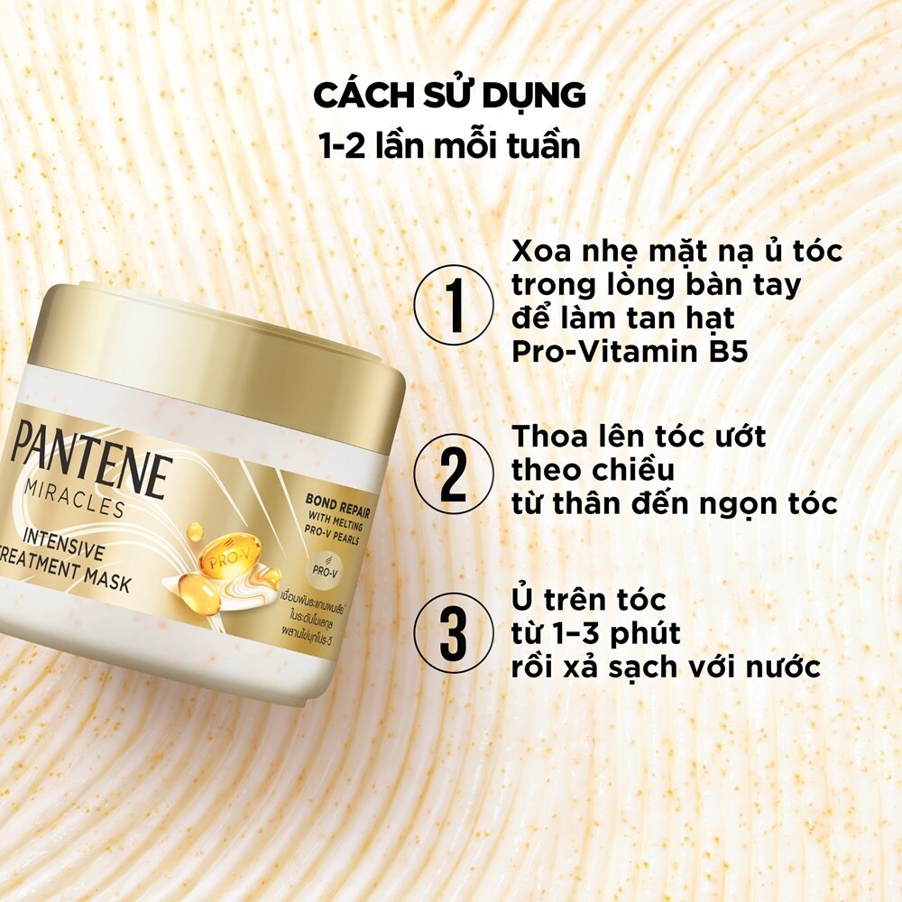 Kem Ủ Tóc Pantene Miracles Intensive Treatment Mask 300ml | BigBuy360 - bigbuy360.vn