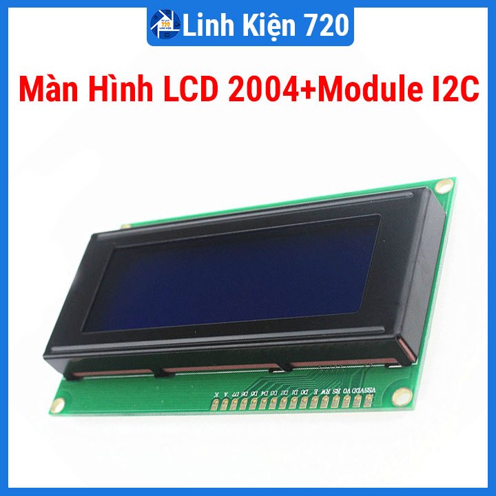 Màn hình LCD 2004 module I2C xanh dương