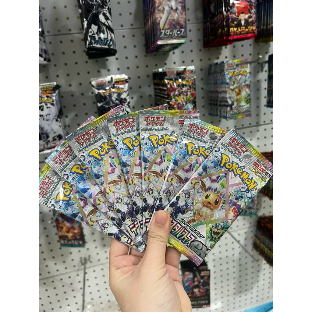(Chính hãng) Pack lẻ thẻ bài Pokemon TCG Terastal Festival sv8a