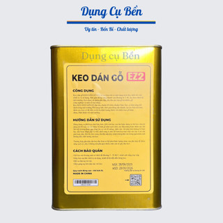  Keo 1 thành phần siêu dính Duraval EZ2 keo chuyên dán gỗ gắn thủy tinh nhựa kim loại Chai 3kg 