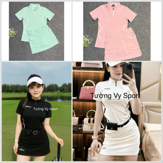  Sét thể thao nữ Titleist phù hợp chơi golf tennis pickleball,đi làm đi chơi phom xinh chất thun co giãn thoải mãi 
