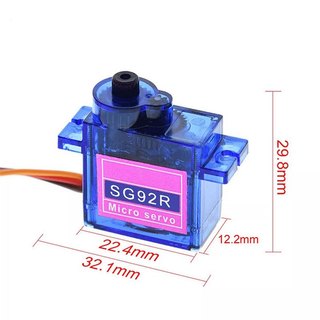 Động Cơ Servo SG92R 2.5Kg/4.8V