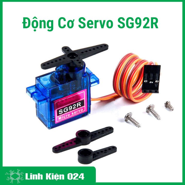 Động Cơ Servo SG92R 2.5Kg/4.8V