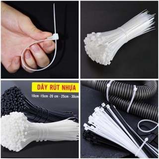 Bộ 50 dây rút nhựa - dây thít nhựa khóa, chắc chắn, bền đẹp