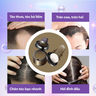 Phấn phủ hói, phấn che khuyết điểm tóc Maycheer Pang Pang Hair Shadow chấm hói che chân tóc