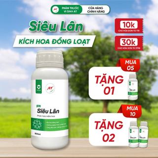  Phân Lân Hữu Cơ SIÊU LÂN AT Phân Bón Kích Hoa Phân Hóa Mầm Hoa 500ml 