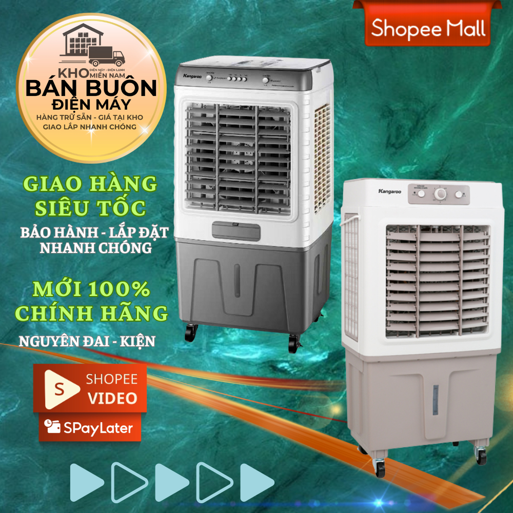 Quạt điều hòa hơi nước Kangaroo KG50F62 | KG50F106 – Làm mát mạnh, tiết kiệm điện
