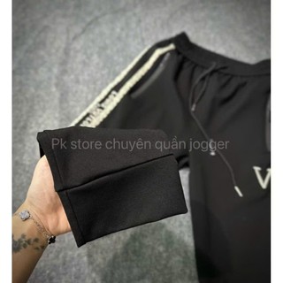 Quần Jogger Nam Phối Viền Chất Nỉ Dày Dặn