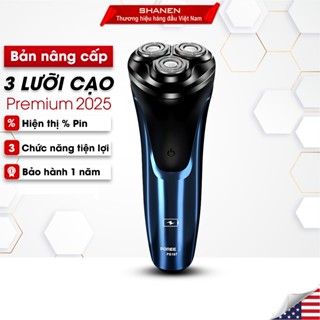  Máy cạo râu thông minh POREE PS197- Shanen  cạo cực nhanh không đau rát kháng nước chống kẹt râu Sạc pin nhanh 
