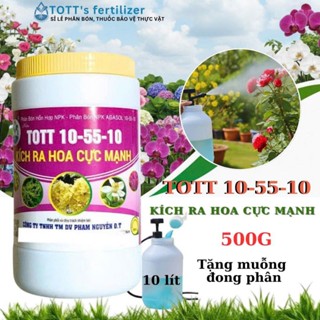 Siêu Lân(10-55-10) Tạo Mầm Hoa, kích thích ra rễ, chặn đọt cho cây 500g