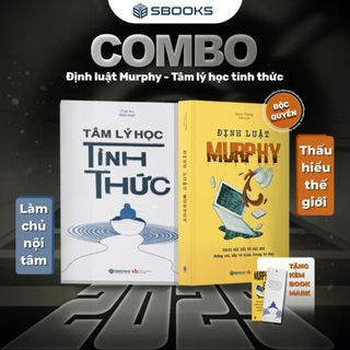  Sách Combo 2 Cuốn: Định Luật Murphy + Tâm Lý Học Tỉnh Thức - SBOOKS 