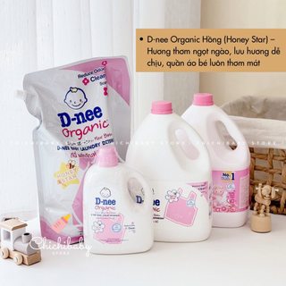 Nước giặt xả D-Nee can 3000ml - Hàng cty chính hãng có tem phụ
