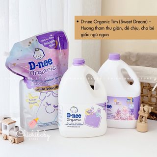 Nước giặt xả D-Nee can 3000ml - Hàng cty chính hãng có tem phụ