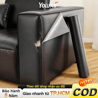  YOWXII Da dán ghế sofa Miếng vá sửa chữa da dành cho ghế ghế ô tô ghế sofa và phục hồi nội thất 