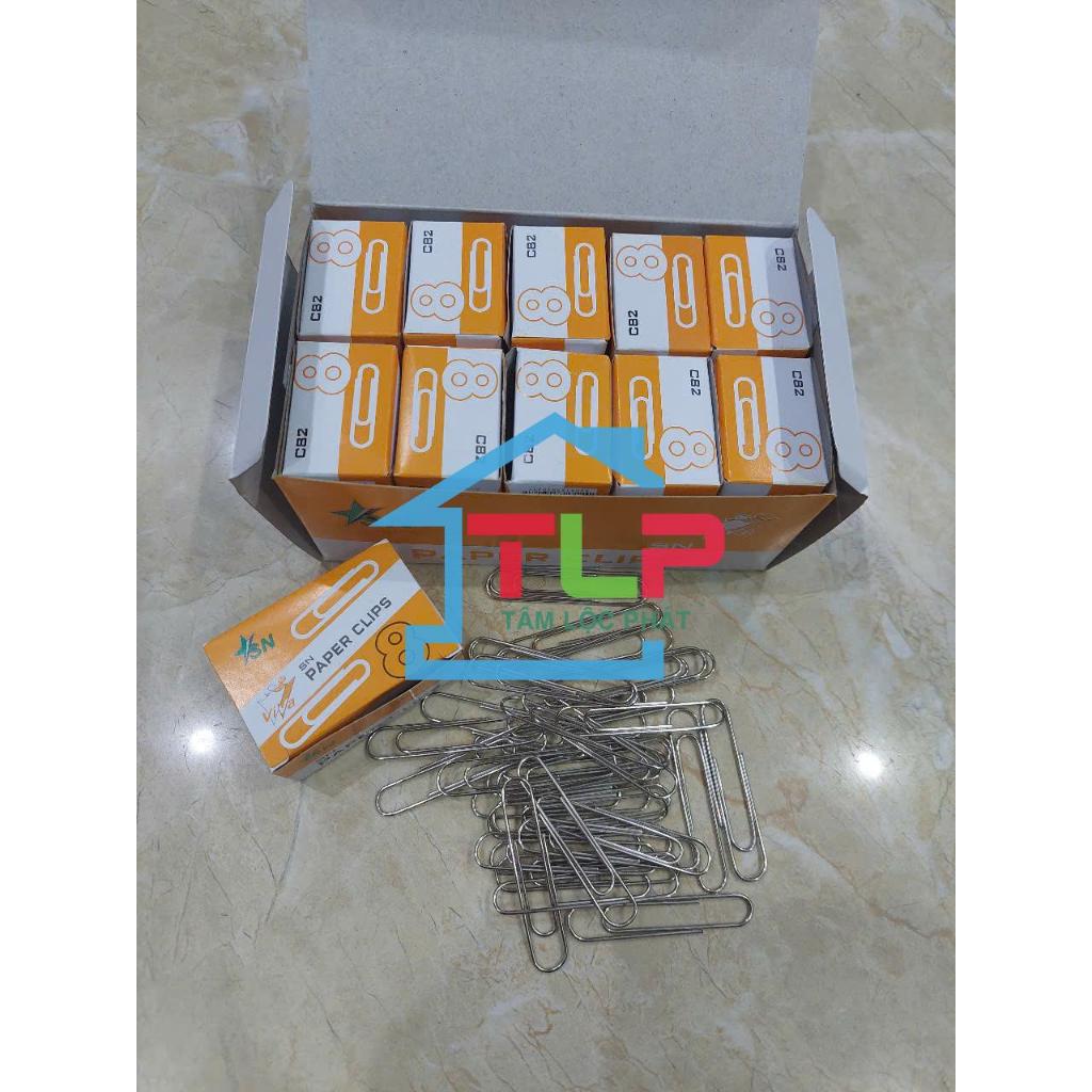 10 HỘP GHIM VÒNG C82 SN/VS (LOẠI 1) - Kẹp giấy