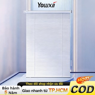  YOWXII PVC Rèm Cửa Sổ Phong Cách Hiện Dại Phòng Ngủ Rèm sáo Nhôm Rèm Cuốn Chống Nắng 