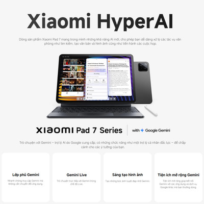 [Livestream] Máy tính bảng Xiaomi Pad 7 Pro (8+256GB) | Màn 11.2'' 144Hz | Snapdragon 8sGen 3
