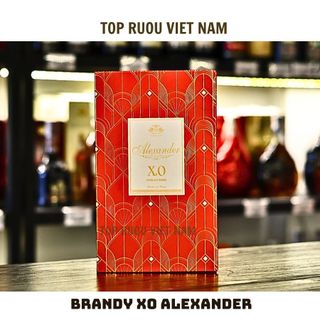 Hộp Quà Tết Brandy XO Pháp Alexander 700ml [Chính Hãng] [Top Rượu VN]