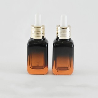 (GIÁ MỞ BÁN) Chai Thủy Tinh Nâu Nắp Vàng Ánh Kim Cao Cấp 10ml/20ml/30ml – Lọ Chiết Serum, Tế Bào Gốc, Tinh Dầu