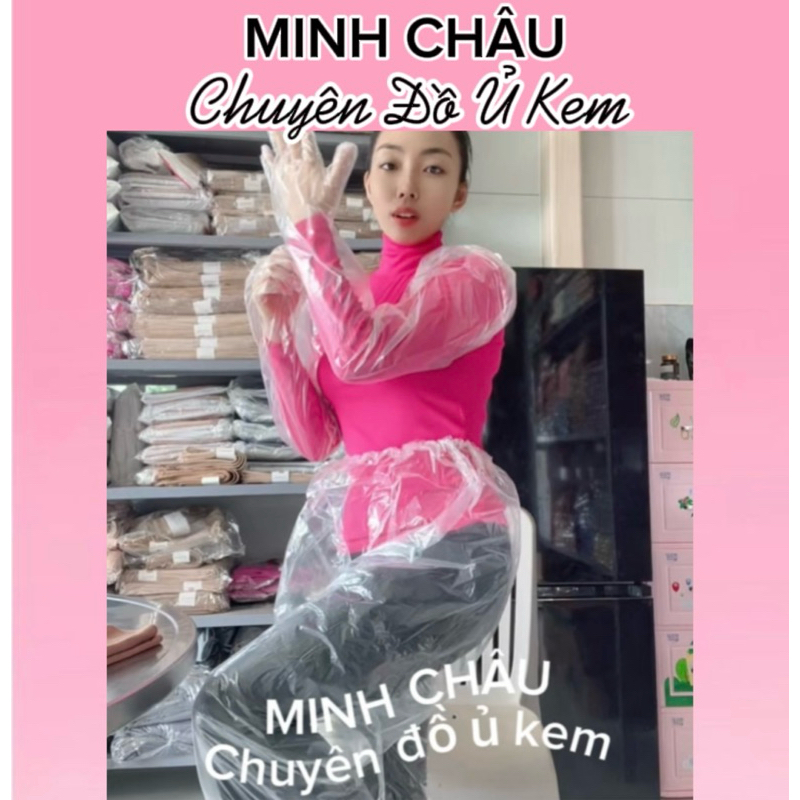 3 quần nilon ủ kem , bao nilon ủ chân, bao chân ủ kem