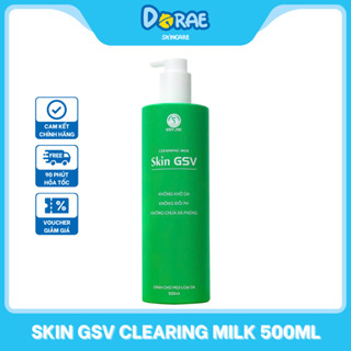  GSV l Sữa rửa mặt sữa tắm giảm nhờn sạch mụn Skin GSV Cleansing Milk 