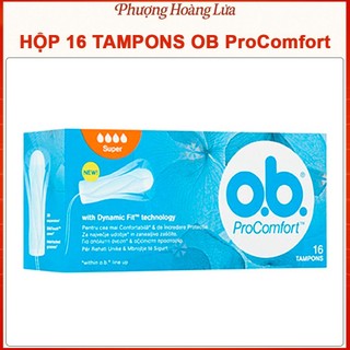 Tampon o.b nhập khẩu