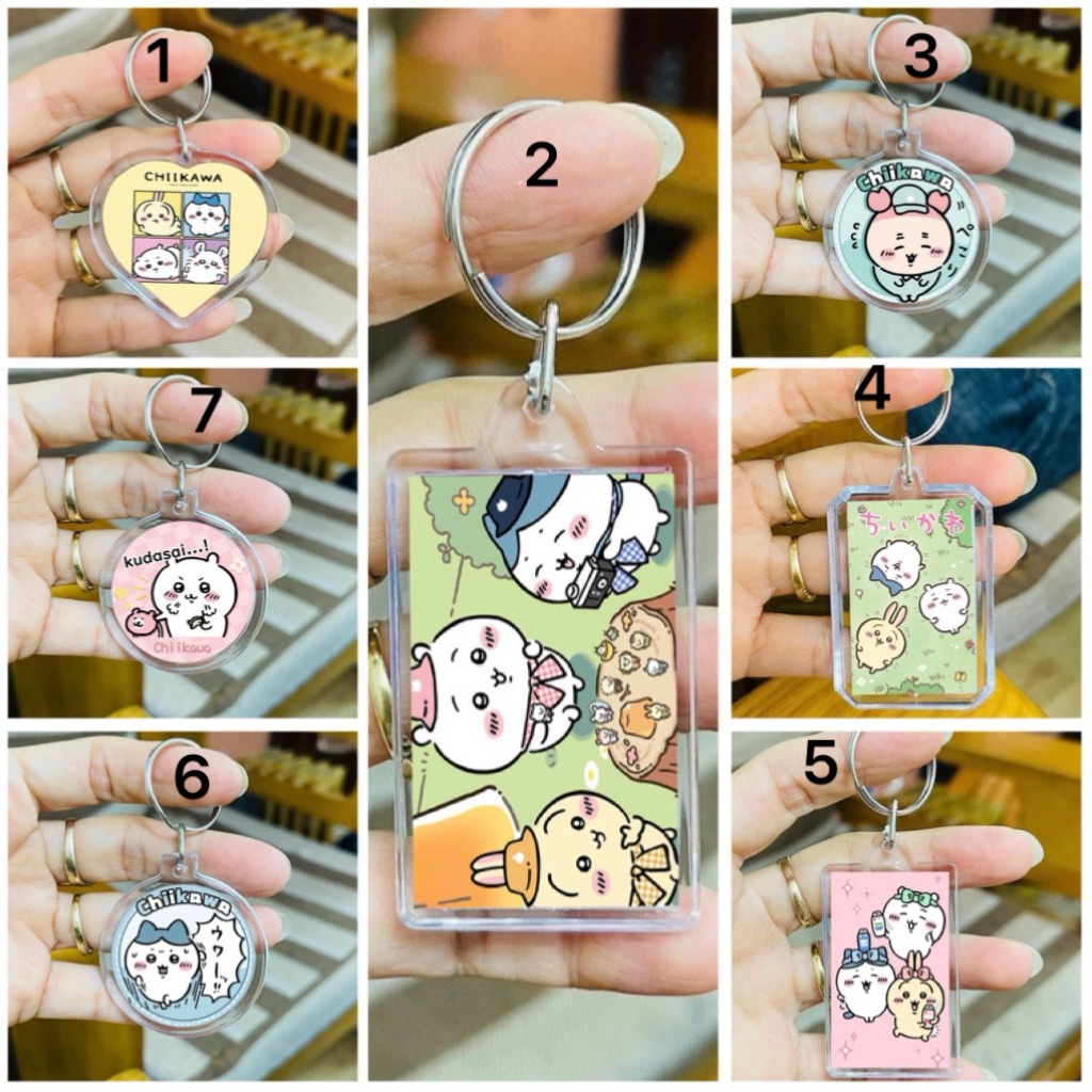 Móc khoá chiikawa usagi , hachiware/ móc hình chiilkawa