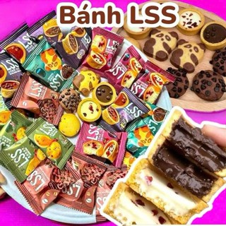  Bánh Quy Bơ Sữa Socola mix 6 Vị LSS  1kg  thơm Ngon DMN bánh quy lss nhân tan chảy cực ngon đủ vị WS145 