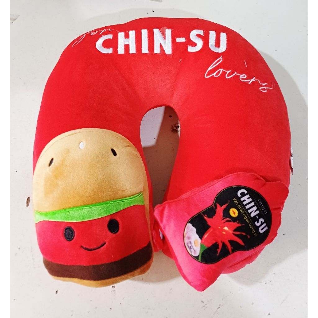 Gối cổ CHINSU Hamburger ( Quà tặng CHINSU)