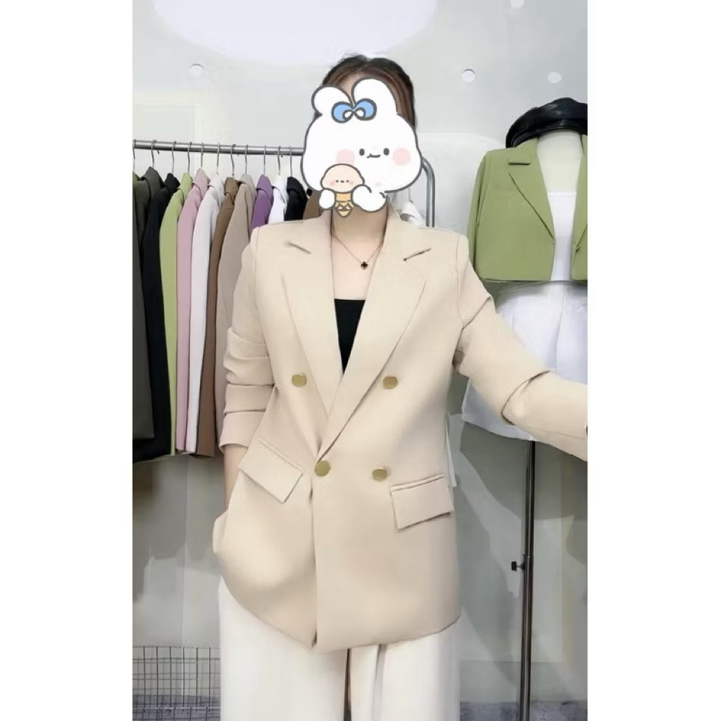 áo vét nữ phom dộng