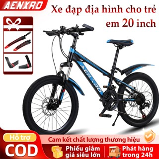 Xe đạp trẻ em 20 inch  xe đạp 7 số có phanh đĩa  khung nhôm hợp kim  quà tặng cho trẻ em