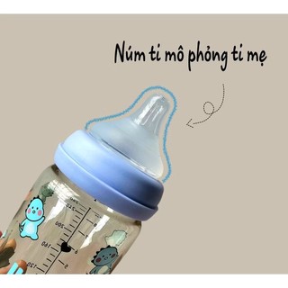 [⚡️ Flash sale] Bình sữa chính hãng JUBON nhựa PPSU cao cấp 170ml & 270ml - núm ti siêu mềm, an toàn cho bé