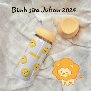 [⚡Giá sale] Bình sữa chính hãng JUBON nhựa PPSU cao cấp, an toàn 170ml & 270ml - Núm ti siêu mềm tự nhiên