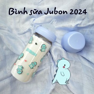 [⚡Giá sale] Bình sữa chính hãng JUBON nhựa PPSU cao cấp, an toàn 170ml & 270ml - Núm ti siêu mềm tự nhiên