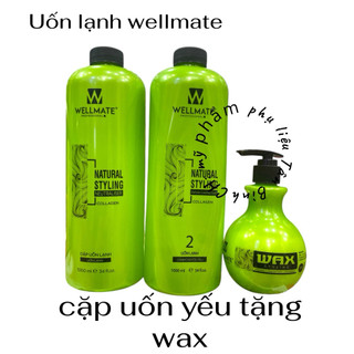  Uốn lạnh Wellmate cao cấp  1 cặp 2000ml chuẩn salon tóc mẫu mới  sản phẫm chuyên phân phối sản phẫm chính hãng wellmate 