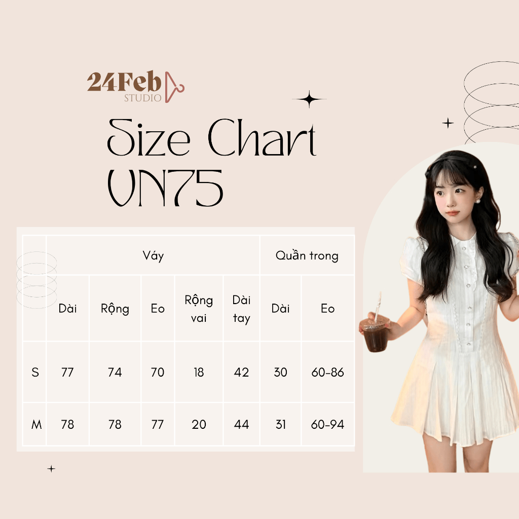 Váy sơ mi nữ đũi thô dáng xòe xếp ly tặng kèm quần phong cách basic 24Febstudio VN75 | BigBuy360 - bigbuy360.vn
