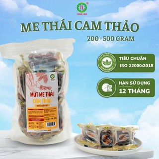 Mứt Me Thái Cam Thảo Thành Long Dẻo Dai Ăn Vặt Túi Zip 200g/500g
