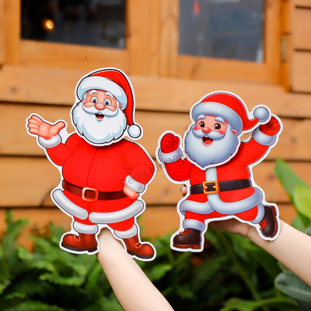 Hình Treo Ông Già Lắc Lư K38 Trang Trí Noel Giáng Sinh