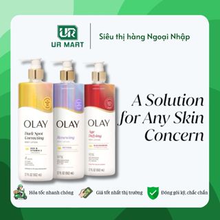  Sữa Dưỡng Thể Olay Body Lotion Bản Mỹ Dưỡng Ẩm Trắng Da Toàn Thân 502ml 