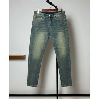  Quần jean nam màu xanh denim rêu chất bò cao cấp co dãn 4 chiều cực đẹp quần rin nam apmen QA599 mẫu mới 