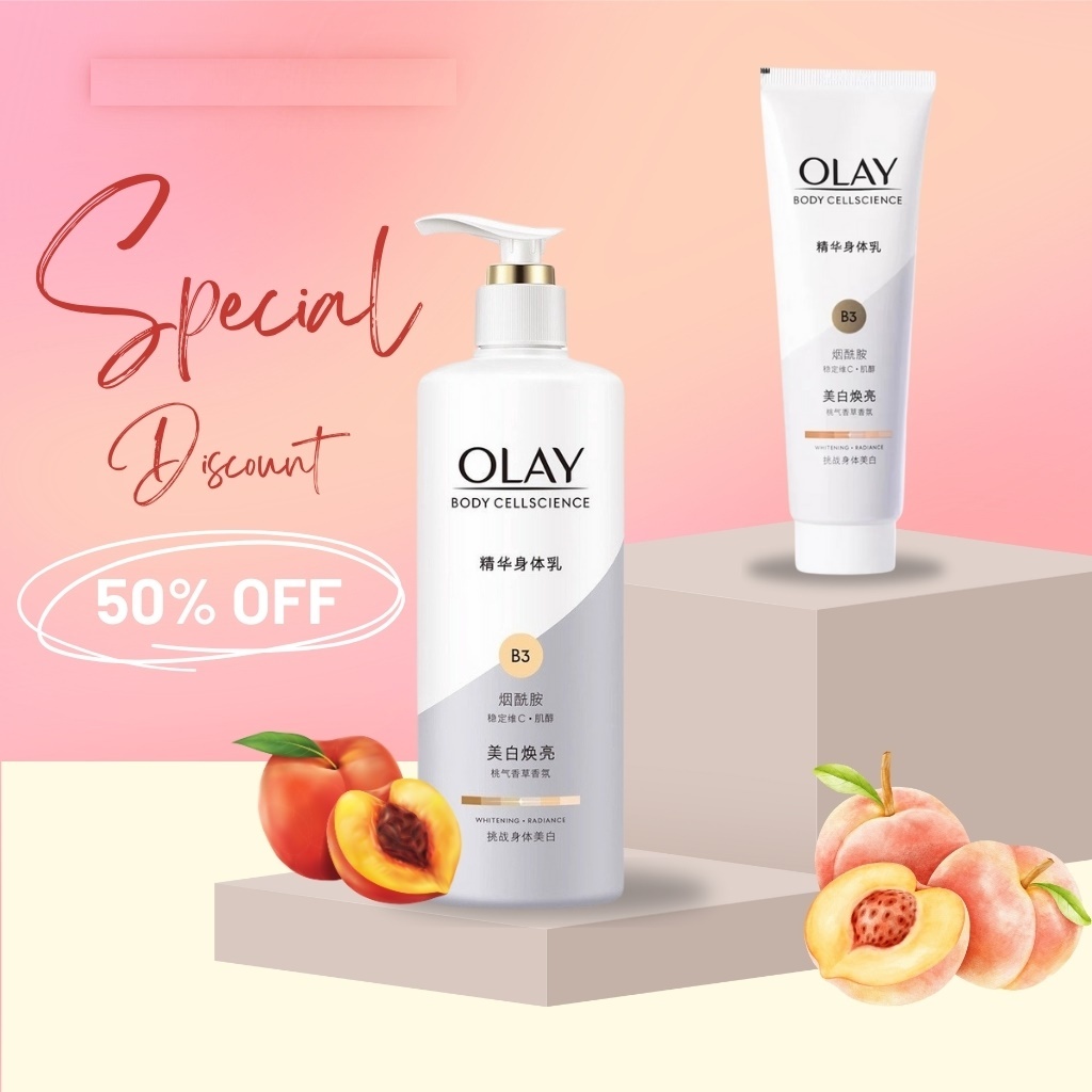 Sữa Dưỡng Thể Olay B3 - Olay Bright Ultra Whitening - Dưỡng Trắng Da Toàn Thân-chai 260ml