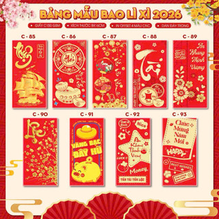 Bao xì giấy bóng loại 1