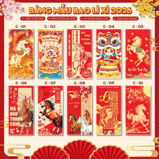 Bao xì giấy bóng loại 1