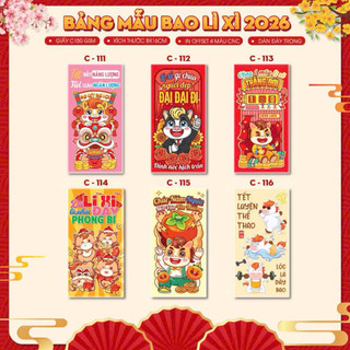 Bao xì giấy bóng loại 1