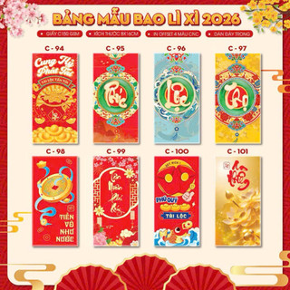 Bao xì giấy bóng loại 1