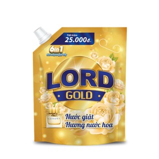  Nước Giặt Xả Lord Gold Hương Nước Hoa Túi 3.1kg giao hỏa tốc kèm quà tặng 