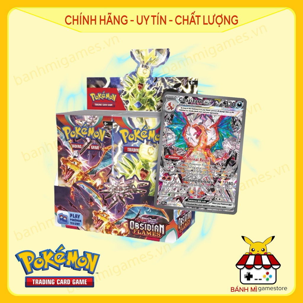 Pokémon TCG Scarlet & Violet: Obsidian Flames Booster Box