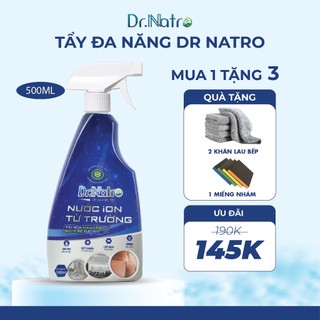  Dr Natro Tẩy đa năng tẩy xoong nổi hút mùi bếp gas dầu mỡ rỉ set vòi sen bồn sứ đồ inox 500ml 